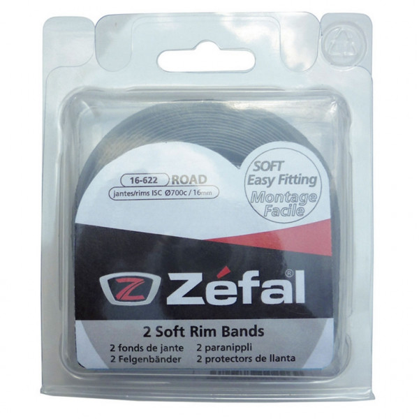 Zefal Blister 2 PVC-Felgenbänder 28 -18 mm