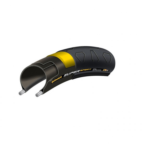 Continental Reifen Supersport Plus 700x23c Starr Schwarz 23-622