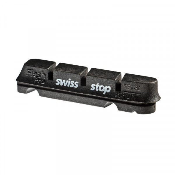 Swissstop Kit 4 Sapatas Flash Preto - Alumínio