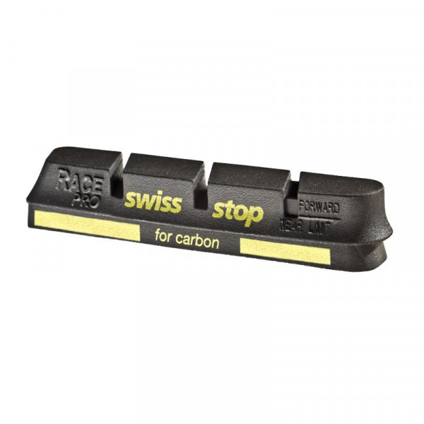Swissstop Kit 4 Campagnolo Race Pro Organic Shoes Black Carbon