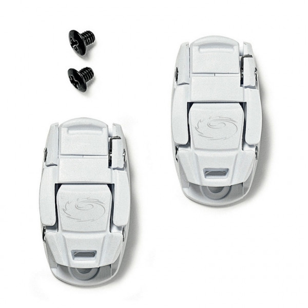 Sidi paar witte schuifmaatgespsluitingen