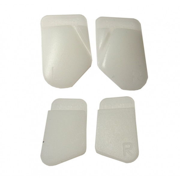 Set de Pads Sram Gel Transparent Rouge