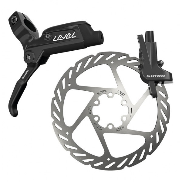 Sram Freno De Disco Trasero Hidraulico Level 1800 Mmg2cs 160 Mm Negro