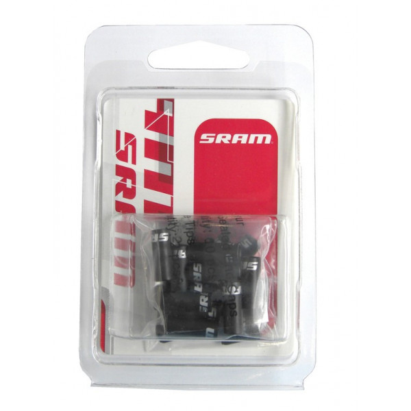 Sram Zwarte Stoppers (10x4mm + 6x5mm + 4x Kabeltip)