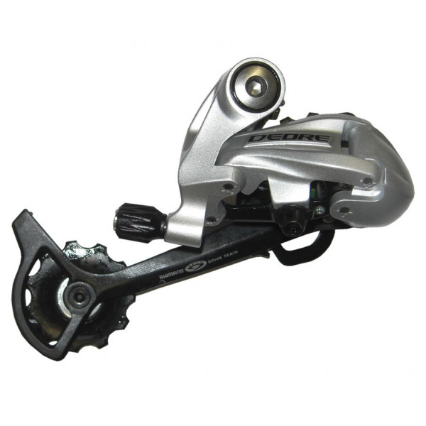 Shimano Cambio Deore Rd-m591 9v.caja Larga Plata/negro