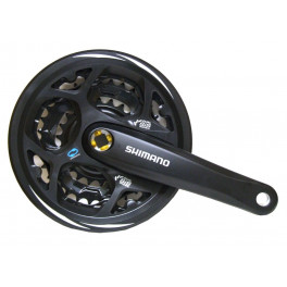 Shimano Juego De Bielas Y Platos Altus Fc-m311 170 Mm 28x38x48 Negro (con Protector)