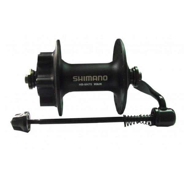 Shimano Buje Delantero Hb-475 Disco 36 Agujeros 6 Tornillos Negro