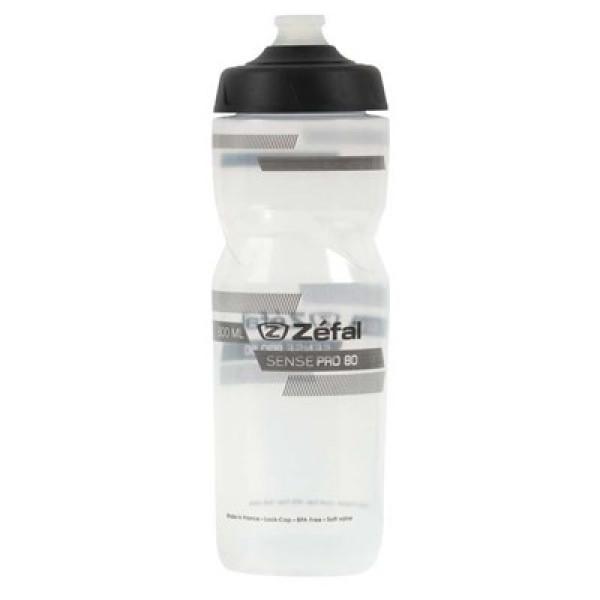 Zefal Bidon Sense Pro 80 Transparent Blanc 800 Ml