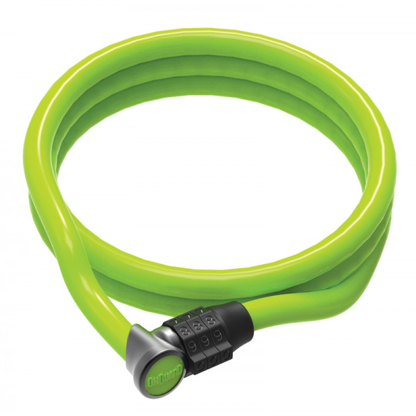 Onguard Candado Espiral Neon Light Combo 120 Cm X 8 Mm Verde