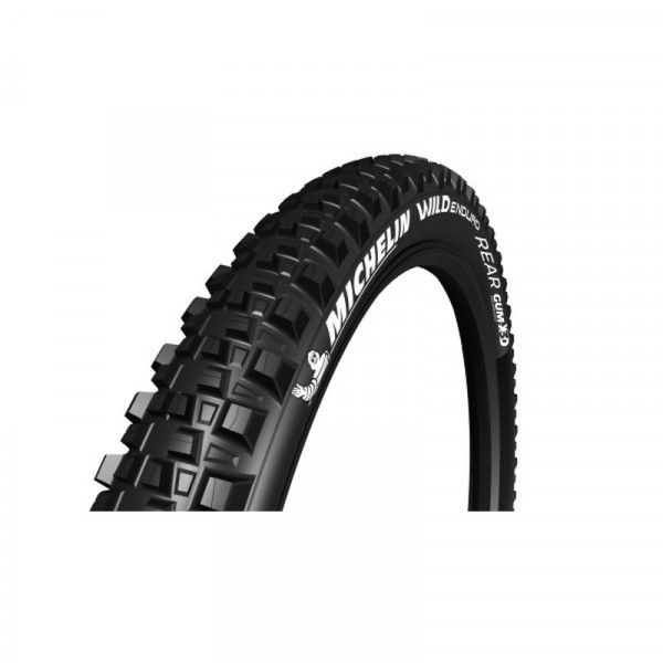 Michelin Cubierta Wild Enduro Tras. 27.5x2.60 Tubeless Ready Competition Line Plegable Negro 66-584