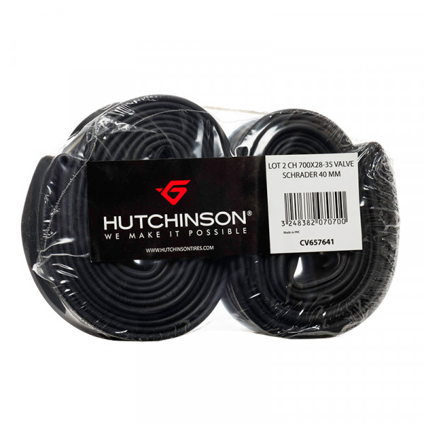Hutchinson Blister 2 Kammern 700x28-35 Standardventil 40 mm