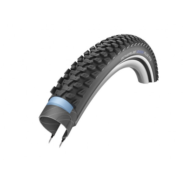 Schwalbe Pneu Marathon Plus Vtt 26x2.10 S-guard HS485 Twinskin Perf. Dual Rigide Ne.refl 54-559