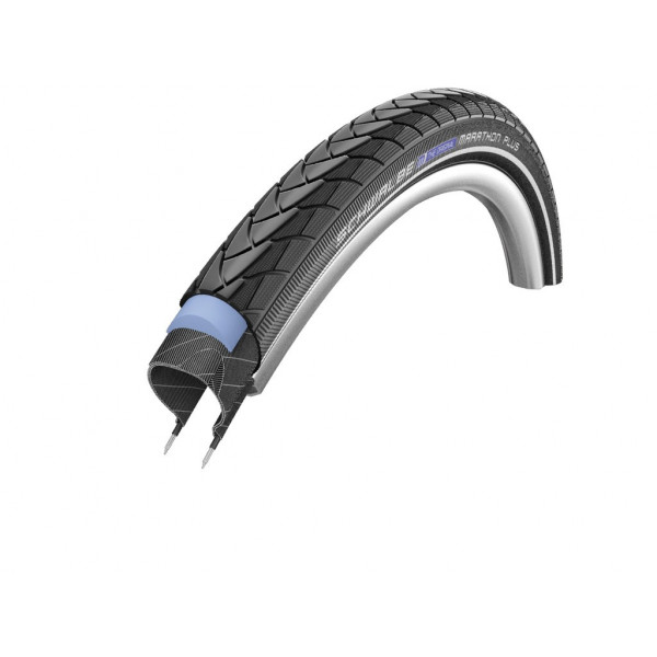 Pneu Schwalbe Marathon Plus 20x1.75 S-guard HS440 Twinskin Perform.endurance Rig. Ne.réfl 47-406