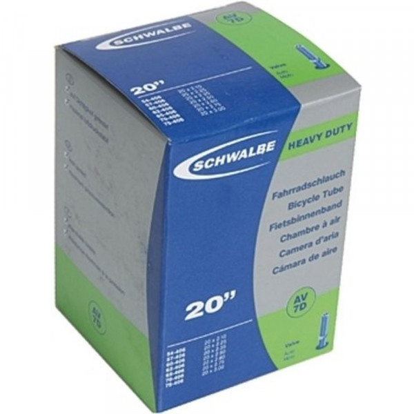 Schwalbe Camara 20x2.10-3.00 Downhill Valvula Standard 40 Mm