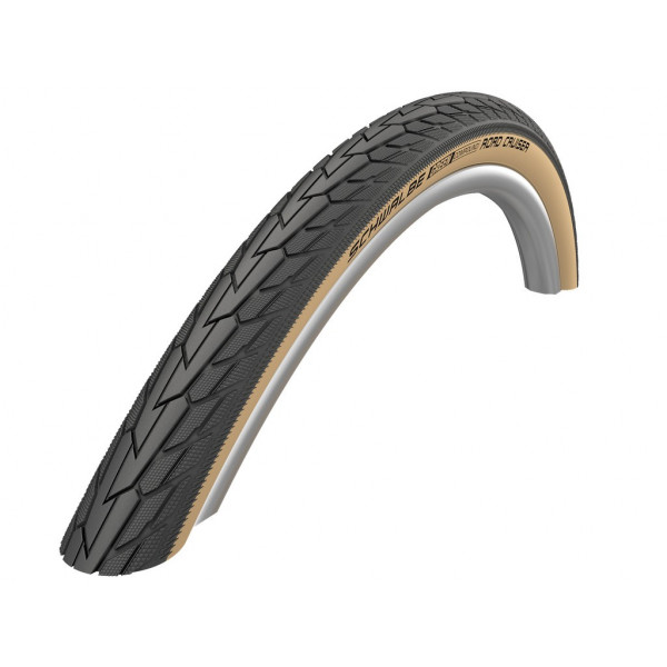 Schwalbe Cubierta Road Cruiser 28x1.75 K-guard Green Compound Hs484 Twinskin Rig. Negr/marron 47-622
