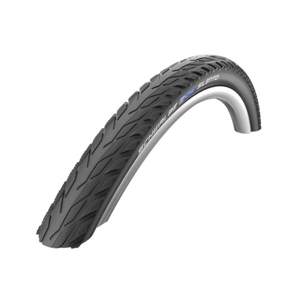Schwalbe Cubierta Silento 28x1.75 K-guard Hs421 Rigida Negro Con Reflectante 47-622
