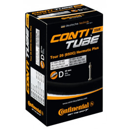 Continental Camara Tour Hermetic Plus 26x1 1/8-1.75 Valvula Dunlop 40 Mm