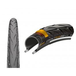 Continental Cubierta Contact Plus City 27.5x2.00 Rigida Negro Reflectante 55-584
