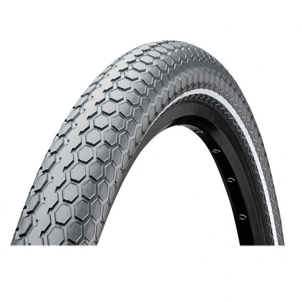 Continental Cubierta Ride Cruiser 26x2.00 Rigida Gris Con Reflectante 50-559
