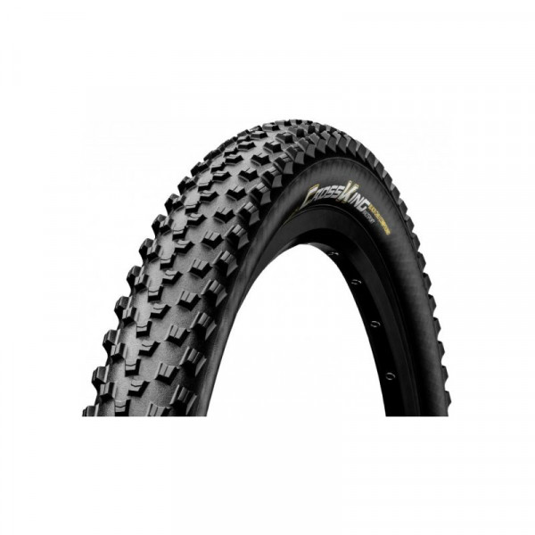 Continental Cubierta Cross-king 27.5x2.20 Skin Racesport Plegable Negro 55-584