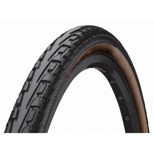 Continental Cubierta Ride Tour 700x35c Rigida Negro/marron 37-622
