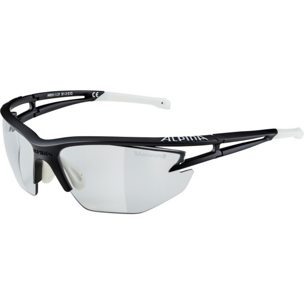 Alpina Gafas Eye-5-hr Vl+ Montura Negra/blanco Mate Cristal Varioflex Negro
