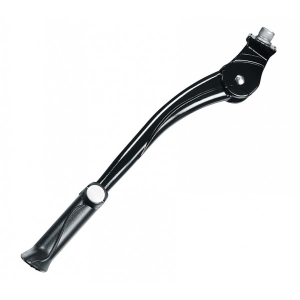 Ergotec Soporte Caballete Lateral Comfort Regulable 26-28 Pulgadas Aluminio Negro