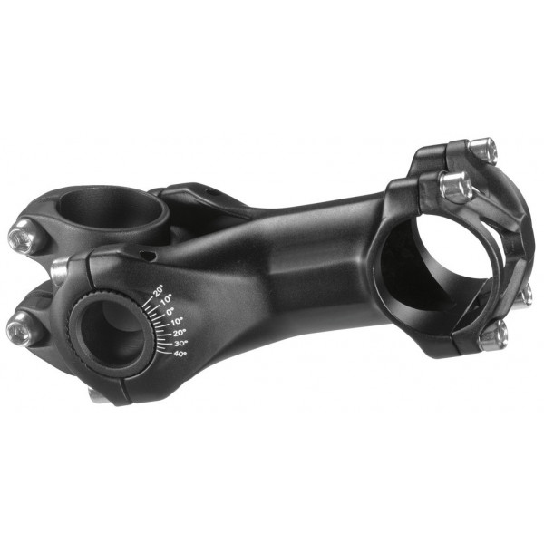 Ergotec Potencia Swell-r Eco A-head 31.8/28.6/120 Mm Angulo Ajustable Aluminio Negro