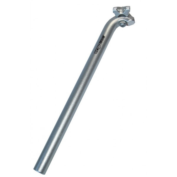 Ergotec Tija De Sillin Patent Hook Aluminio 400mm - 30.0 Plata