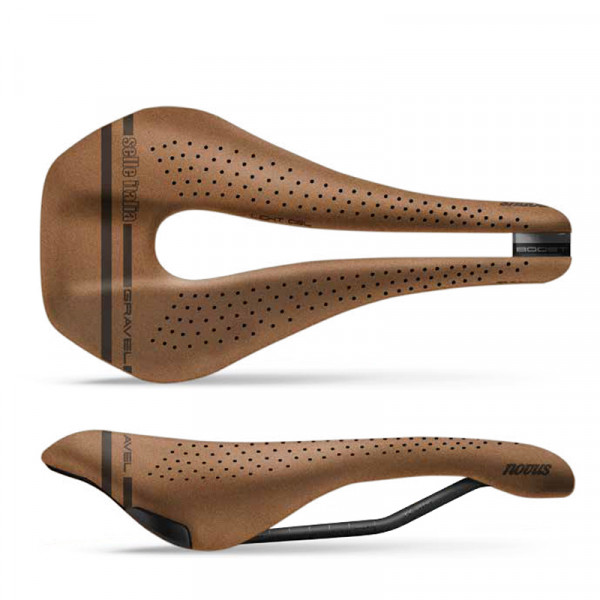 Selle Italia Sillin Novus Boost Gravel Heritage Superflow Marron L3