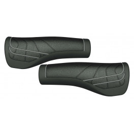 Herrmans Puños Line 124mm ø 22mm Negro/gris Par