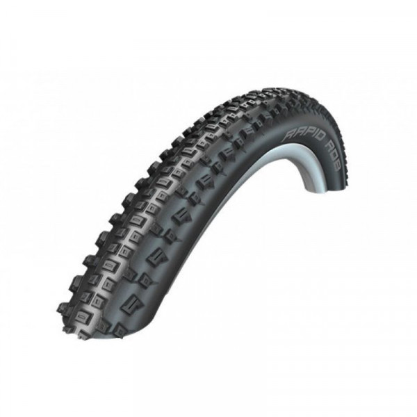 Schwalbe Cubierta Rapid Rob 27.5x2.25 Hs425 K-guard Sbc Liteskin Rigida Negro/lineas Blancas 57-584