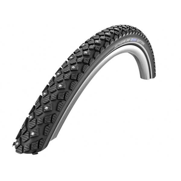 Schwalbe Cubierta Winter 28x1.20 Hs396 K-guard 118 Cl.wic Rigida Negro Reflectante 30-622