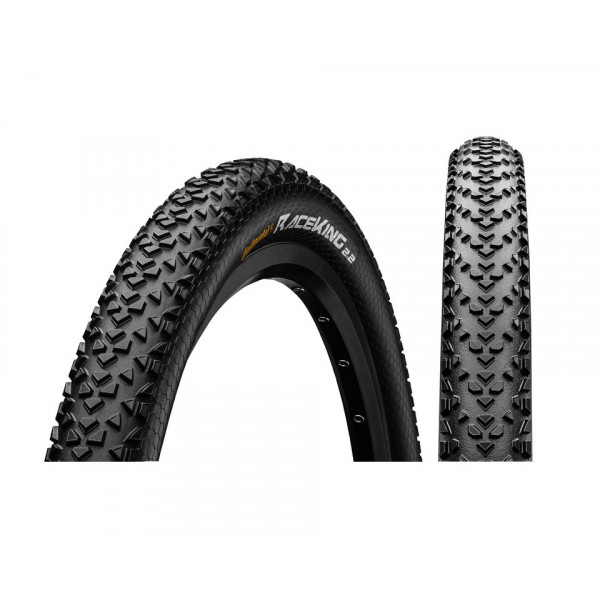 Continental Cubierta Conti Race King 27.5x2.20 Skin Racesport Plegable Negro 55-584