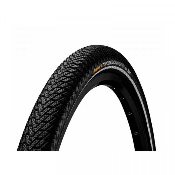 Continental Cubierta Topcontact Winter2 26x2.20 Rigida Negro Reflectante 55-559