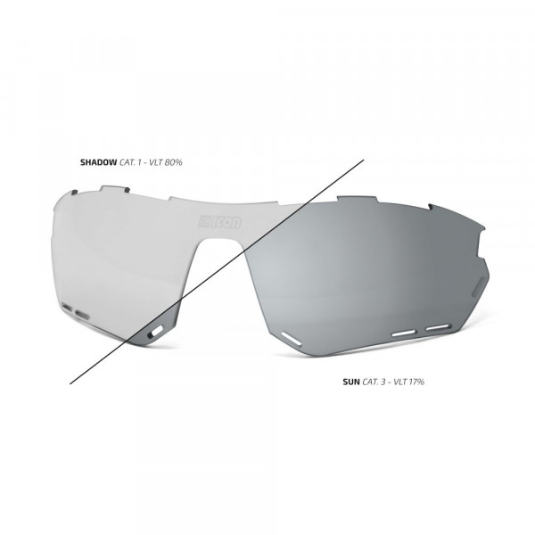 Scicon Cristal De Recambio Gafas Aerotech Xl Plata