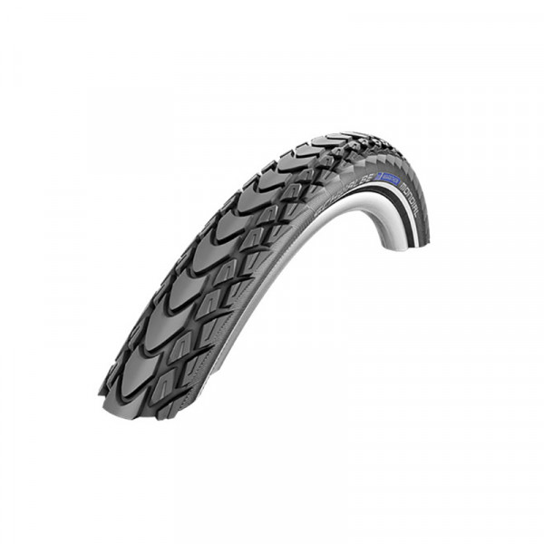 Schwalbe Cubierta Marathon Mondial 27.5x2.00/650b Dd V-guard Hs428 Plegable Negro Reflectante 50-584