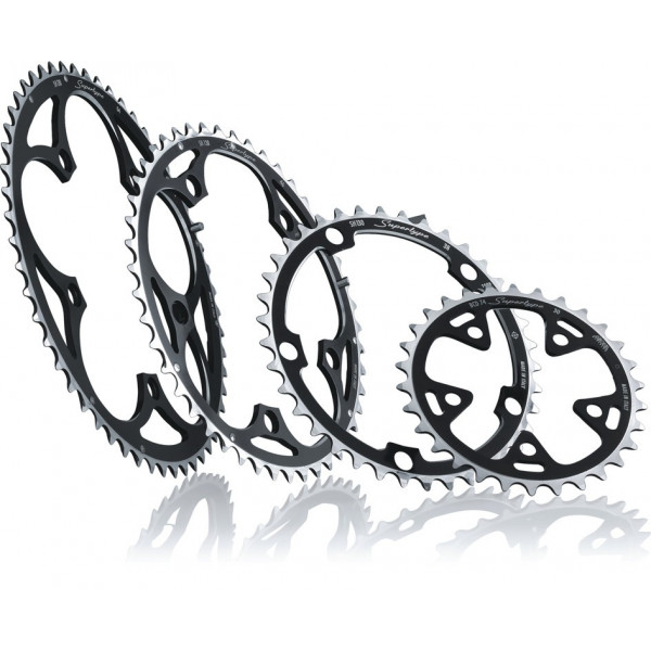 Miche Plato Supertype Shimano 9/10v.exterior 5 Brazos 130 Bcd Negro 50 Dientes