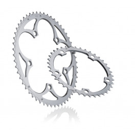 Miche Plato Carretera Supertype 9/10v.exterior 5 Brazos 135 Campagnolo Plata 50 Dientes