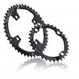 Miche Plato Mtb Xm Tt 9v.exterior 4 Brazos 104/64 Bcd Negro 42d