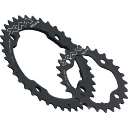 Miche Chainring Mtb Xm Tt Sr 10v.interior 4 Braços 120/80 Bcd Preto 26d
