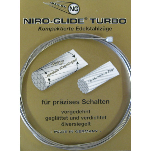 Cavo cambio Fasi Niro-glide Turbo acciaio inossidabile 3000 mm x 1,1 mm (unitu00e0)