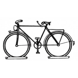 Velo Soporte Pared Para Bicicleta 2-piezas Incluido Material De Fijación