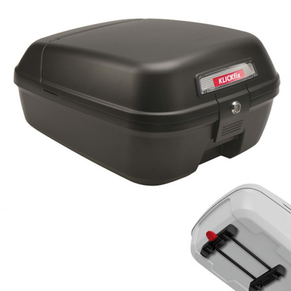 Klick-fix Klickfix Kist Met Racktime Adapter 25x35x18 Zwart