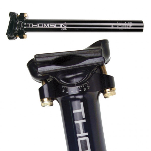 Thomson Sattelstütze Elite 330 mm - 25,4 mm Schwarz