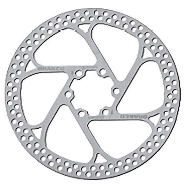 XLC Br-x79 Remschijf 180 mm zilver 6 gaats