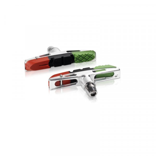 Xlc Bs-v13 Set 4 Zapatas Cartridge Vbrake 72 Mm 3 Colores