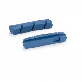 Xlc Bs-x16 Set De 4 Zapatas De Freno Para Llanta De Carbono 55mm Campagnolo Typeazul