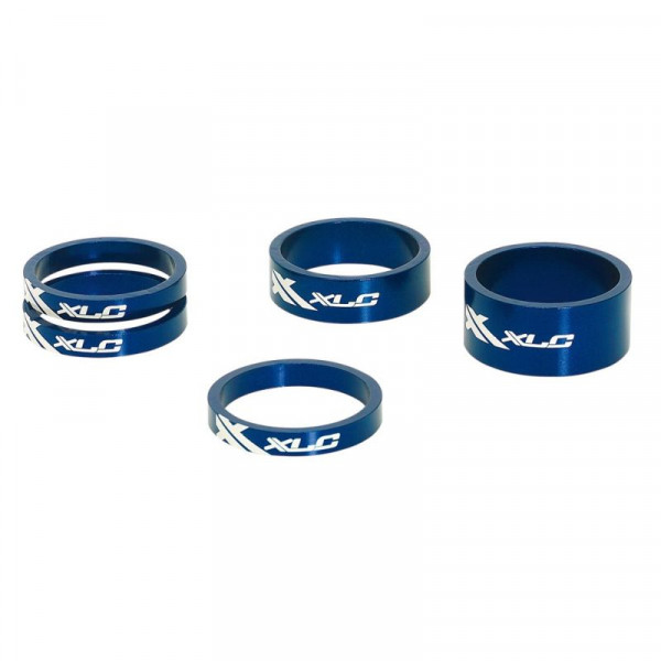 Xlc As-a02 Set 5 Alargadores Direccion A-head 1-1/8 Azul