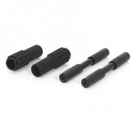 Xlc Sh-x10 Set De 2 Tornillos Para Cable De Cambio Negro Con Tapa 2x4 Mm